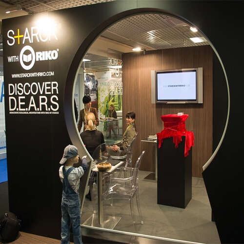 Philippe Starck et Riko présentent D.E.A.R.S au salon MiPim - 