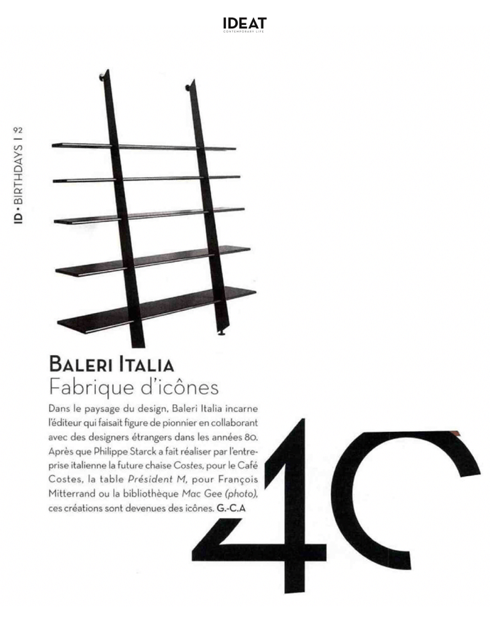 Baleri Italia, fabrique d’icônes 