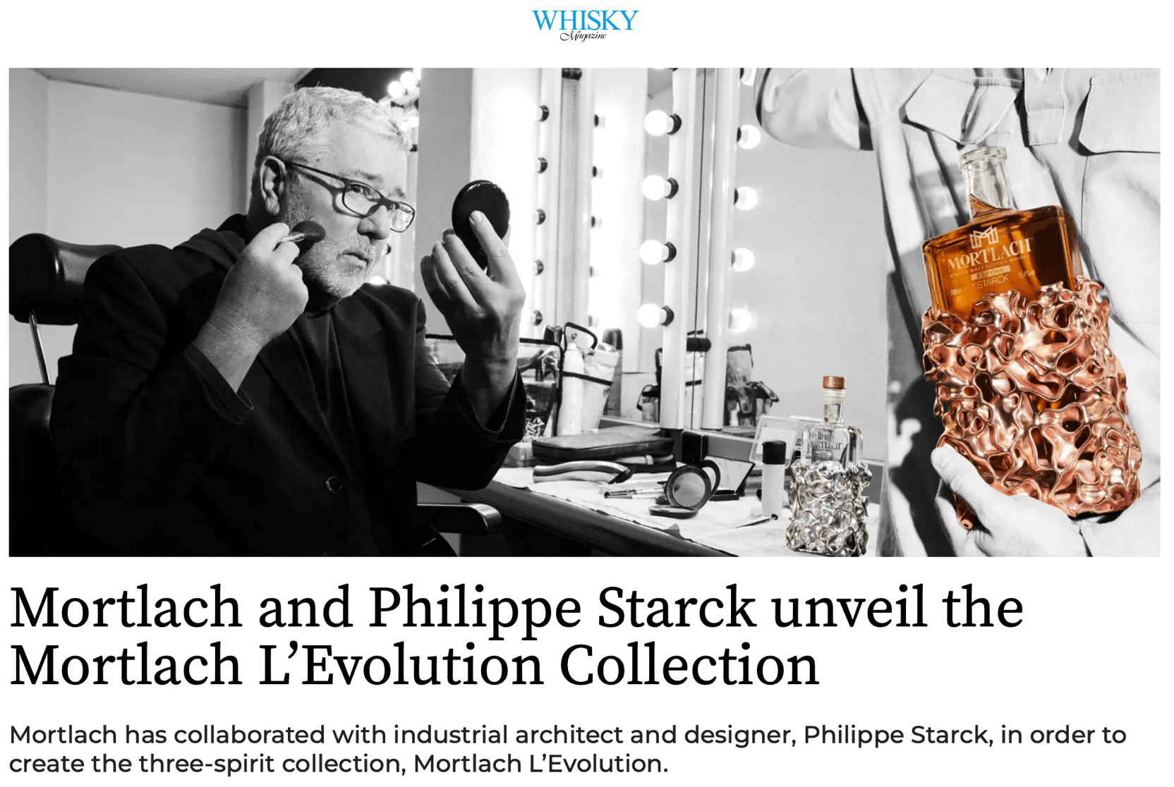 Mortlach et Philippe Starck dévoilent la collection Mortlach L'Evolution