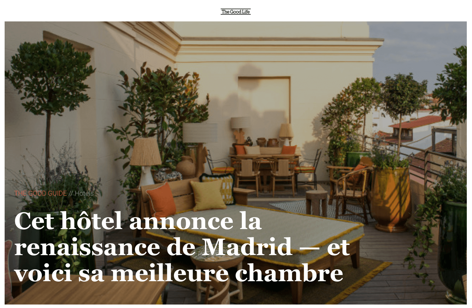  Cet hôtel annonce la renaissance de Madrid — et voici sa meilleure chambre