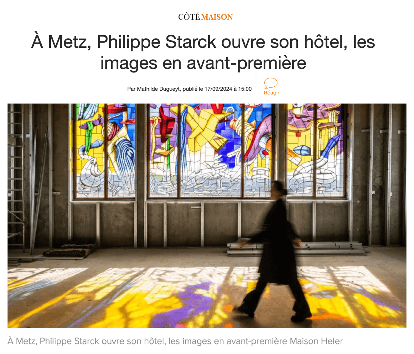 À Metz, Philippe Starck ouvre son hôtel, les images en avant-première